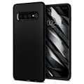 Spigén tekutý vzduch Samsung Galaxy S10+ TPU Case - Čierna