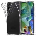Puzdro TPU čisté kvapalné kryštály Samsung Galaxy S23+ 5G - čisté