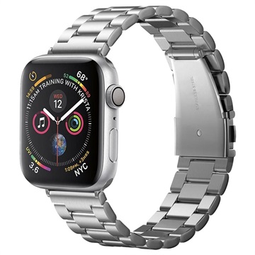 Spigen Modern Fit Apple Watch Ultra 2/Ultra/10/9/8/SE (2022)/7/SE/6/5/4/3/2/1 popruh - 45 mm/44 mm/42 mm - strieborné