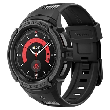 Spigen Rugged Armor Pro Samsung Galaxy Watch5 Pro TPU Case - 45mm - Čierna