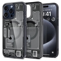iPhone 15 Pro Spigen Ultra Hybrid Mag Case - Čierna / Zero One