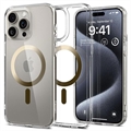 iPhone 15 Pro Max Spigen Ultra Hybrid Mag Case - Zlato / Čirá