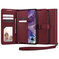 Peňaženka Spigen Wallet S Plus Samsung Galaxy S23 5G - Burgundsko