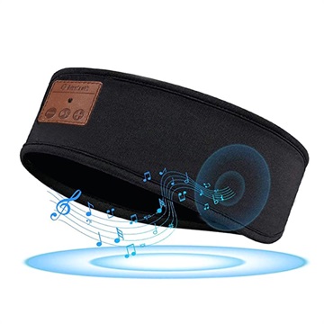 Sport Bluetooth čelenka s mikrofónom y/an1 (Otvorený box vyhovuje) - čierna