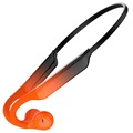 Sports Bluetooth 5.0 Vzduchové slúchadlá K9 - oranžová / čierna