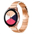 Samsung Galaxy Watch Active z nehrdzavejúcej ocele - ružové zlato