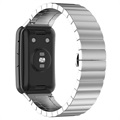 Huawei hodinky Fit s popruhom z nehrdzavejúcej ocele s motýľovou sponou - strieborné