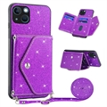 Puzdro Stardust iPhone 14 s Držiakom Karty