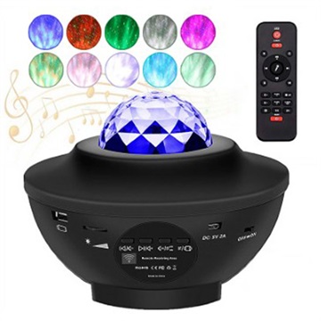 Lampa Starlight s reproduktorom Bluetooth a diaľkovým ovládaním (Otvorený box vyhovuje)