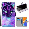 Štýl série Xiaomi Redmi 9c, Redmi 9c NFC Wallet Case - Tiger