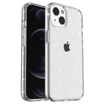 Štýlové hybridné puzdro série Glitter na iPhone 15