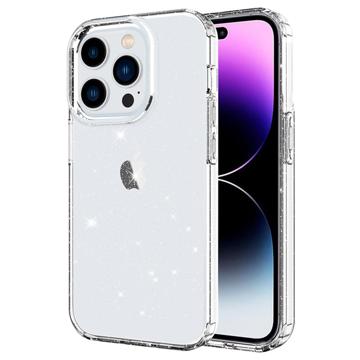 Stylish Glitter Series iPhone 14 Pro TPU Puzdro