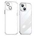 Sulada Crystal Steel iPhone 14 Plus Hybridné Puzdro - Priehľadná