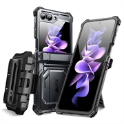 Samsung Galaxy Z Flip5 Supcase i-Blason Armorbox Hybridné Puzdro - Čierne