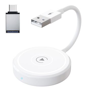 THT-020-5 Bezdrôtový adaptér CarPlay AI BOX CarPlay Dongle Prevodník z káblového na bezdrôtový CarPlay pre káblové vozidlá CarPlay