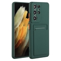 Puzdro Samsung Galaxy S23 Ultra 5G TPU s držiakom karty