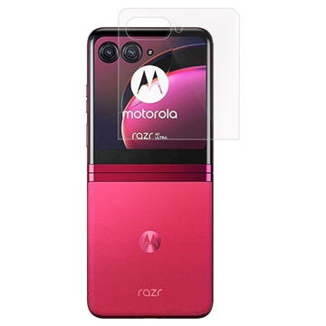 Motorola Razr 40 Ultra Vonkajšia Ochrana Obrazovky TPU - Priehľadná
