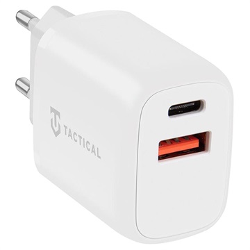 Taktická základná zástrčka duálna 20W nabíjačka na stenu - PD, QC3.0
