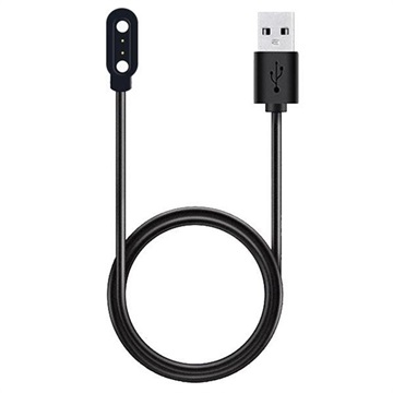 Taktický nabíjací kábel USB Haylou Solar LS01/LS02 - 1 m - Čierna