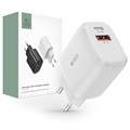 Tech-Protect C20W 2-Port Wall Charger - PD20W, QC3.0