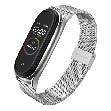 Tech-Protect Xiaomi Mi Smart Band 7 Milanese Strap (Open Box - Excellent) - Silver