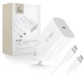 Tech-Protect NC20W USB-C Charger with Type-C Cable - White