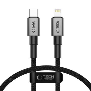 Tech-Protect UltraBoost DNA Lightning Cable - PD 27W/3A, 25cm - Iron Grey