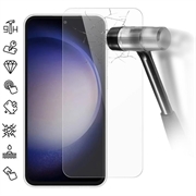 Samsung Galaxy S23 FE Ochranná sklenená sklenená obrazovka - Case Friendly - čistá