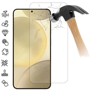Samsung Galaxy S24 FE Ochrana Obrazovky z Tvrdeného skla - Case Friendly - Priehľadné