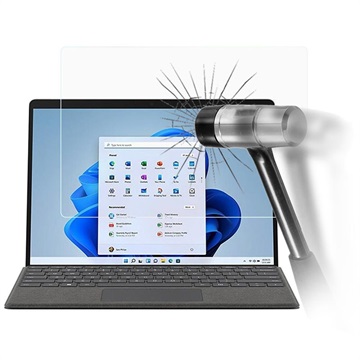 Microsoft Surface Pro 8 Temperovaný sklenený chránič obrazovky - 9H, 0,3 mm - číry