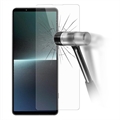 Sony Xperia 1 V Ochranná sklenená sklenená obrazovka - 9H, 0,3 mm (Otvorená krabica - Výborná) - čistá