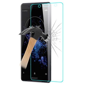 Sony Xperia XZ2 kompaktný ochranca sklenenej sklenenej sklenenej obrazovky - 9H - Clear