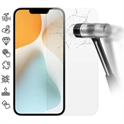 iPhone 16e Ochrana Obrazovky z Tvrdeného skla - Case Friendly - Priehľadné