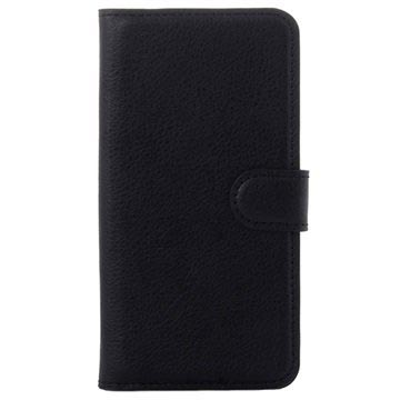 Samsung Galaxy S6 textúrovaná peňaženka - čierna