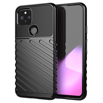 Thunder Series Google Pixel 5 TPU Case - Black