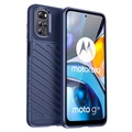 Thunder Series Motorola Moto G22 TPU Case - Blue