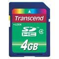 Transcend SDHC Pamäťová karta TS4GSDHC4 - 4 GB