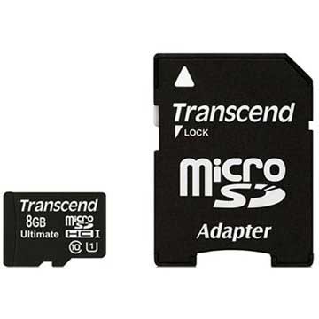 Transcend Ultimate 600X MicroSDHC Pamäťová karta TS8GUSDHC10U1 - 8 GB