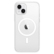 iPhone 15 MagSafe Compatible Hybridné Puzdro - Transparentné
