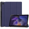 Tri -násobná séria Samsung Galaxy Tab A8 10.5 (2021) Folio Case - Dark Blue