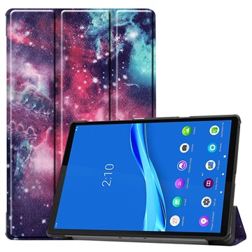 Tri -Fold Series Lenovo tab m10 fhd plus folia puzdro - galaxia