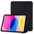 Tri-Fold Series iPad (2022) Smart Folio puzdro – Čierne