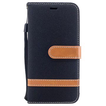 iPhone X / iPhone XS Dvojfarebné džínsy Puzdro