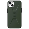 UAG Civilný hybridný prípad iPhone 13 - Army Green
