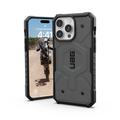iPhone 15 Pro Max UAG Pathfinder MagSafe Hybridné Puzdro - Strieborná