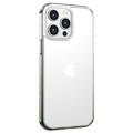 Usams US-BH814 Gradient iPhone 14 Pro Max Hybridné Puzdro - Čierna