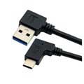 USB 3.1 kábel typu C / USB 3.0 - čierna