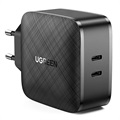 Ugreen CD216 nabíjačka s rýchlou stenou - 2x USB -C PD, QC4.0 - 66W