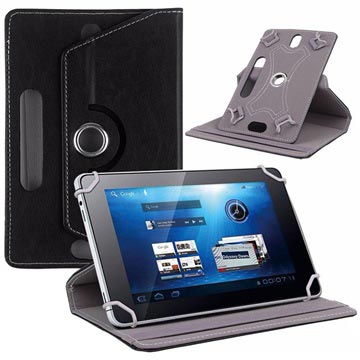 Universal Rotary Folio puzdro pre tablety - 7,9 "-8,4" - čierna