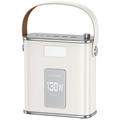 Usams US-CD196 Power Station 130W / Power Bank 80000mAh - 2xUSB-C, 3xUSB-A - White